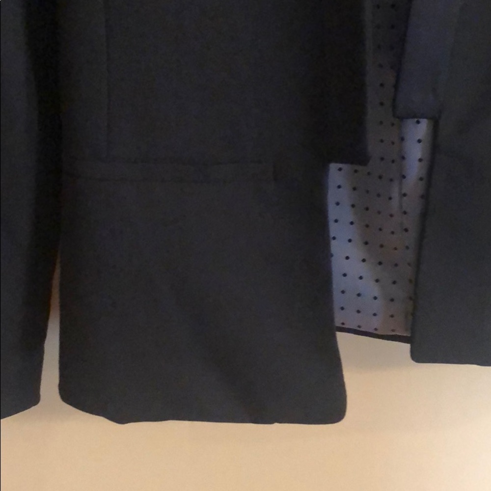 Mango Mng Basic Black Blazer Size Medium - image 3